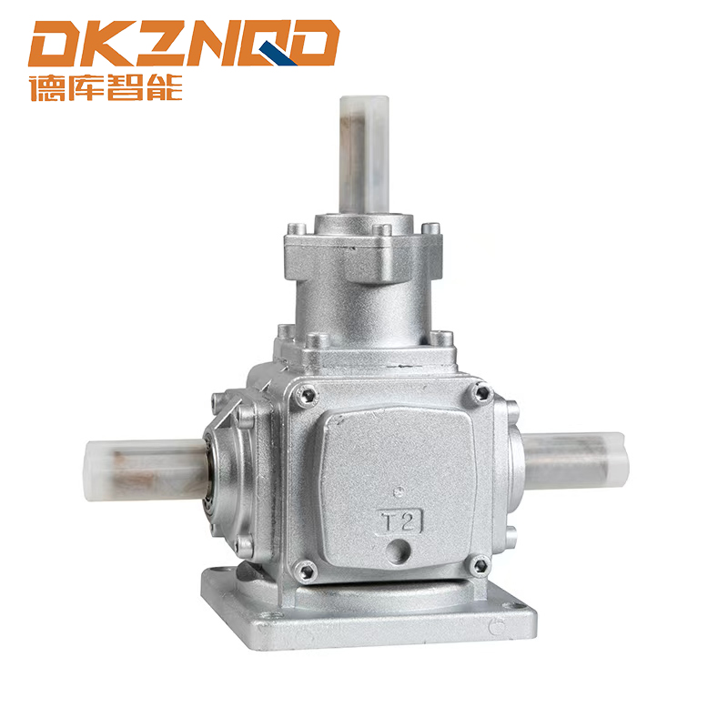 Industrial 90-Degree Gravis-Officium Alloy Spiral Bevel Gearbox