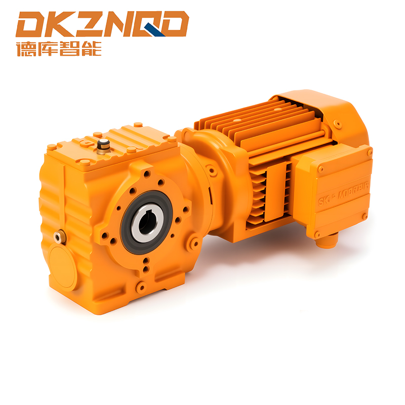 K Series Horizontalis dexter-Anguli Helicalis Vermis Gear Reducer Motoris