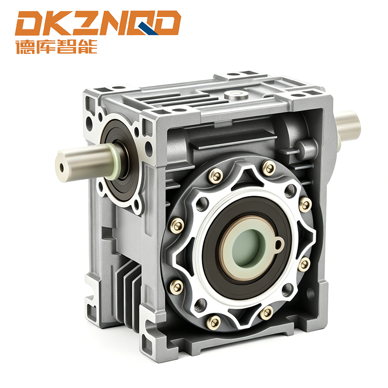 Double Extension Shaft Worm Reducer | High Torque Gearbox Industrial
